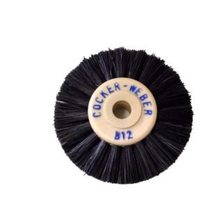 Lathe Brushes - Weber 2 Rows Converging Bristles 12/pkg