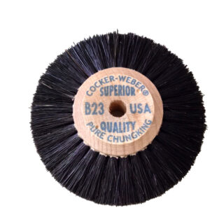 Lathe Brushes - Weber  3 Rows Converging Bristles 12/pkg