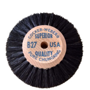 Lathe Brushes - Weber 4 Rows Converging Bristles 12/pkg