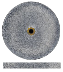 Heatless Unmounted Wheels Gray