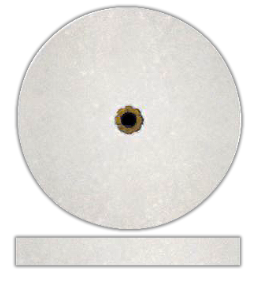 Heatless Unmounted Wheels White